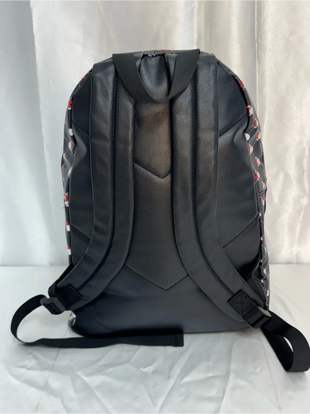 Disney Parks Official Minnie Mouse Student Laptop Backpack Red Black White